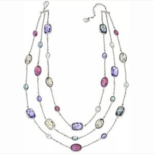 EUC Swarovski Pamela 3-Strand Crystal Necklace